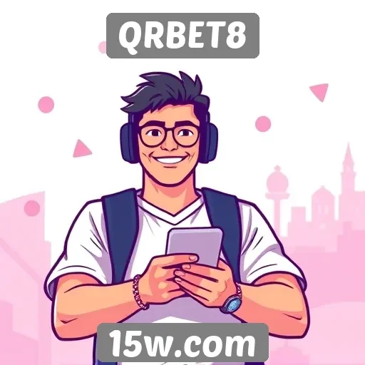 Experiência do usuário no QRBET8